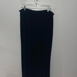 Talbots Black Maxi Pencil Skirt for Cocktail